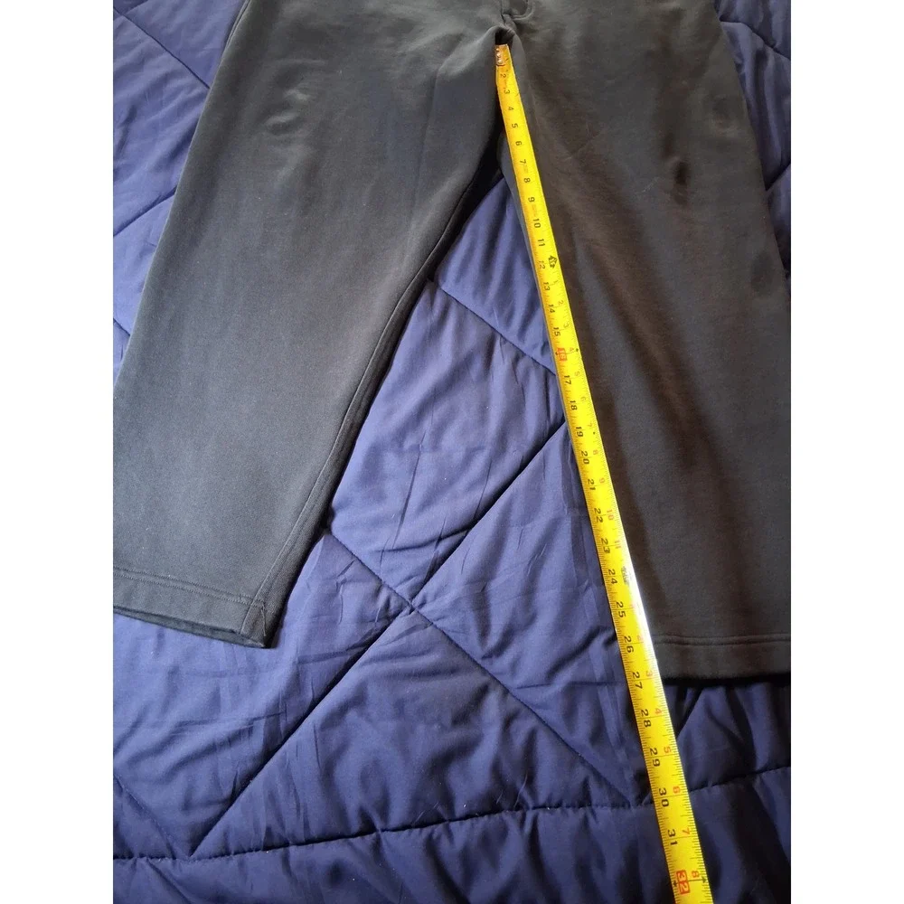 Duluth Trading Co Men Souped-Up Sweats Tapered Relaxed Sweatpants Black XL x 30